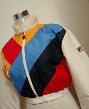  JACKET woman vintage 80's FILA  era Borg TG.42 circa S made in Italy NEW! RARE 