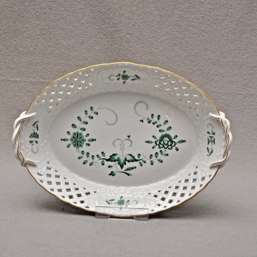Meissen pittura indiana verde