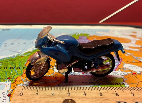 Modellino moto bmw - modellino, blu