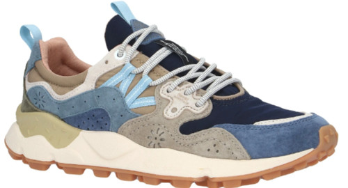 Flower mountain yamano navy - flower,