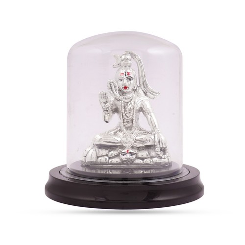 Idolo lord shiva argento - idolo,