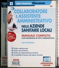 COLLABORATORE ASSISTENTE AMMINISTRATIVO AZIENDE SANITARIE... AA.VV. SIMONE.