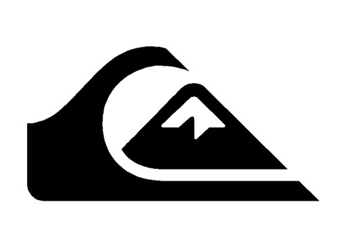 Adesivo quiksilver surf - surf, logo