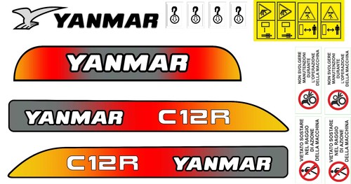 Yanmar c12 motocariola kit - r,