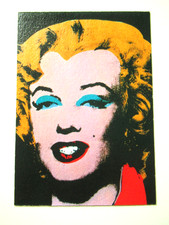 ANDY WARHOL: CARTOLINA