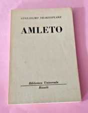 GUGLIELMO SHAKESPEARE AMLETO 1° ED RIZZOLI BUR 1951