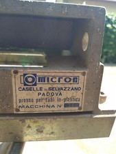 saldatrice elettrica per tubi di plastica. Usata ma funzionante  