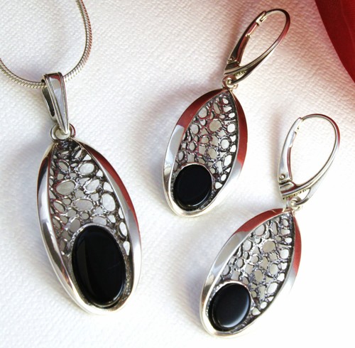 Set gioielli vero argento 925 - set,