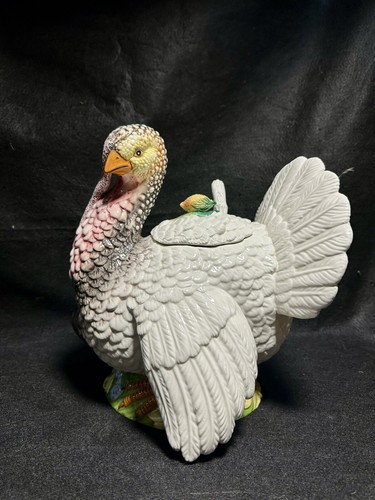 Soupière animal en - ,