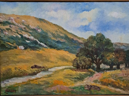 Quadro dipinto mano - quadro,