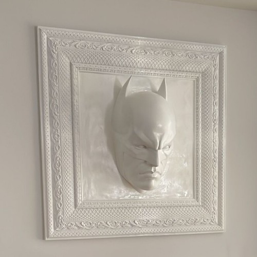 Batman white face - face, quadro