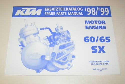 Catalogo ricambi motore ktm - ktm, 60