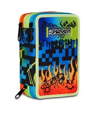 Seven astuccio scuola zip - astuccio,
