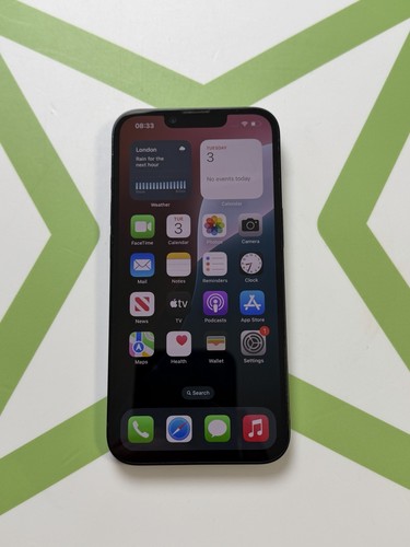 Apple iphone 128gb midnight - 14,