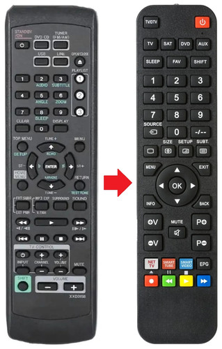 Telecomando adatto per pioneer - telecomando,