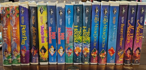 Disney black diamond vhs - diamond,
