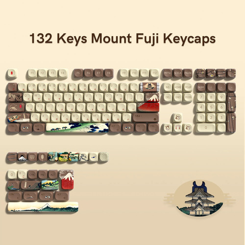Pbt keycaps moa profilo - moa,