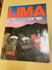 LIMA Italia Catalogo Generale Trenini Anno 1991 HO