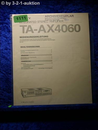 Sony manuale istruzioni ta - di,