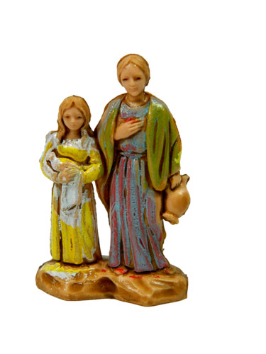 Pastore donna bimba con - donna, e