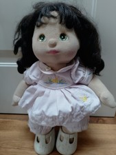 Bambola My Child My Love Mattel Vintage Anni 80 Capelli Castani Occhi Verdi Mora