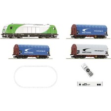 Roco 5190001 z21 start set digitale locomotiva diesel ER 20 SETG + treno merci TT + nuovo