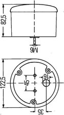 Fanale posteriore HELLA 2ZR