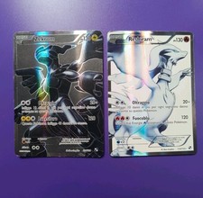 Zekrom 114/114 + Reshiram 113/114 ITA Full Art 2011 Pokémon Nero e Bianco