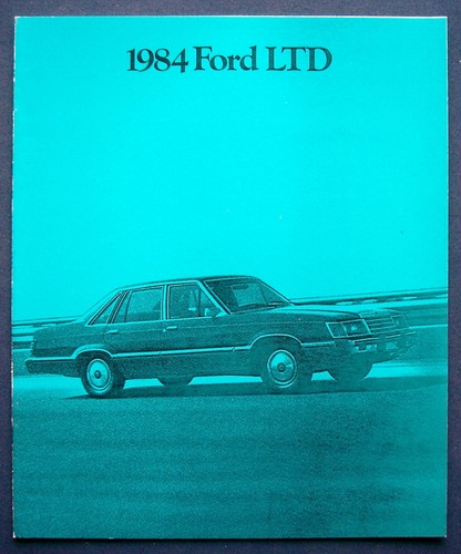 Brochure depliant 1984 - , ford