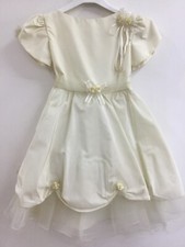 ABITO Vestito Elegante Cerimonia bambina beige/panna 4 anni 104