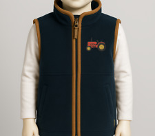 Gilet ricamato trattore