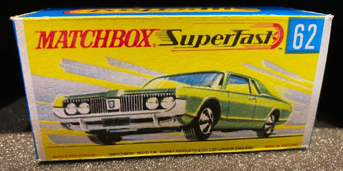 Matchbox lesney mercury - matchbox,