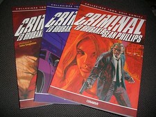 CRIMINAL N.1/2/3 - TRE VOLUMI PANINI 100% - OTTIMI "N"