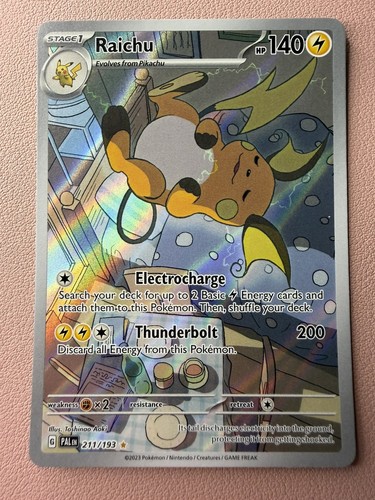 Pokémon tcg raichu 211 - raichu, ir