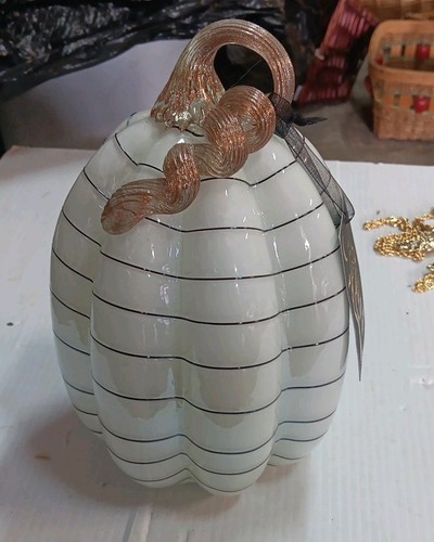 Vetro artistico soffiato zucca