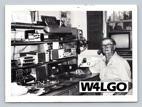 Ham radio qsl w4lgo tampa - ham,