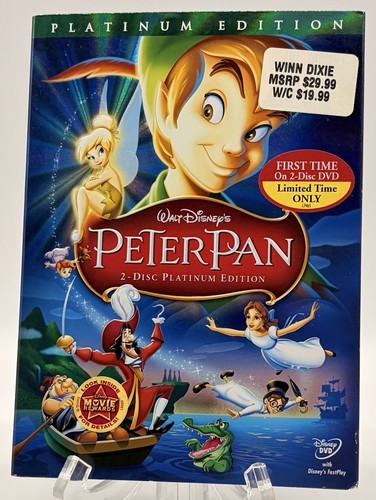 Disney peter pan dvd - dvd, disk