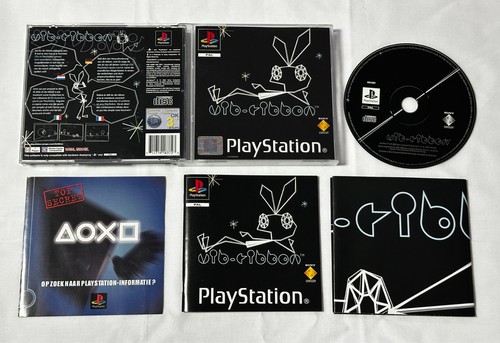 Vib ribbon playstation 1 ps1 - ribbon,