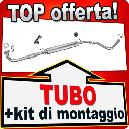 Silenziatore centrale per fiat - silenziatore,