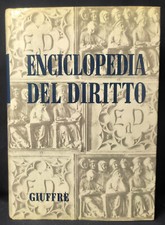ENCICLOPEDIA DEL DIRITTO INDICE DELLE FONTI A L Giuffrè 1981