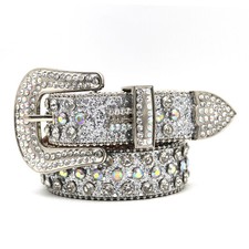 Cintura donna western strass