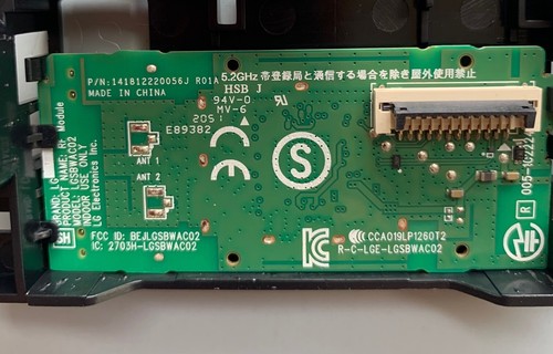 Scheda modulo lgsbwac02 - scheda, wi-fi