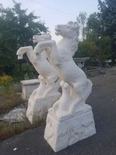 STATUA CAVALLO RAMPANTE DA