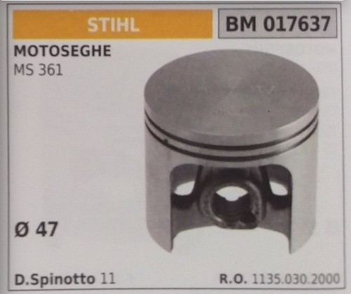 11350302000 pistone completo - pistone,