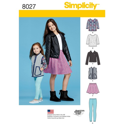 Simplicity 8027 giacca gonna - 8027,