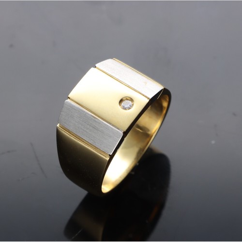 Anello uomo oro - in, giallo