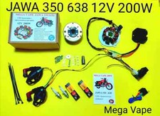 Ignition system 200W with generator Jawa 350 12v mod.638