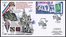 DEB24-7 FDC France D-DAY
