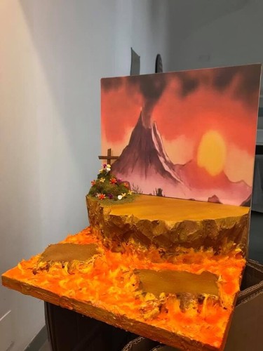Diorama myth cloth - diorama,