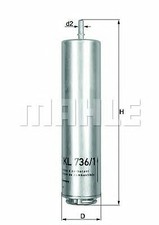 Filtro carburante BMW SERIE